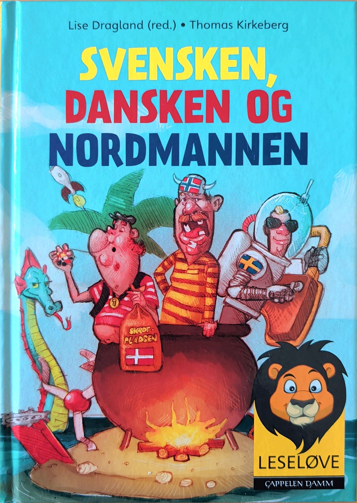 Leseløve, Vitseløve 13 - Svensken, dansken og nordmannen- brukte bøker