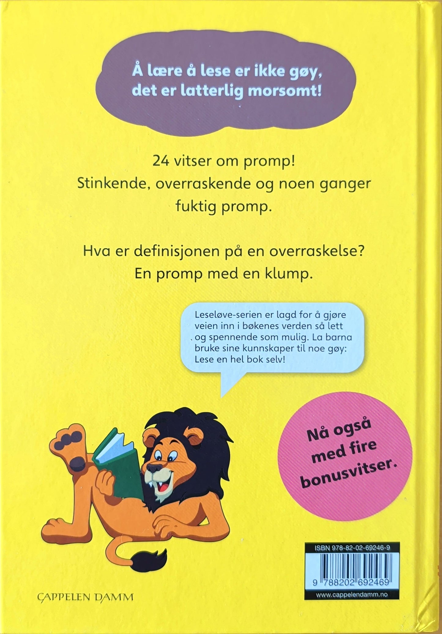 Min første leseløve - Vitseløve 7- Prompevitser - brukte barnebøker