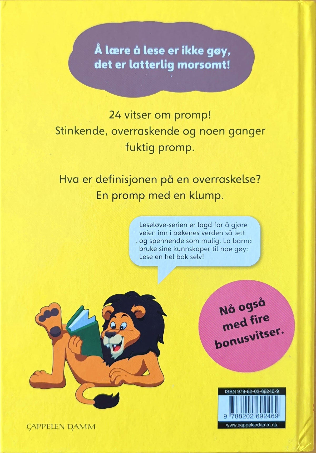 Min første leseløve - Vitseløve 7- Prompevitser - brukte barnebøker