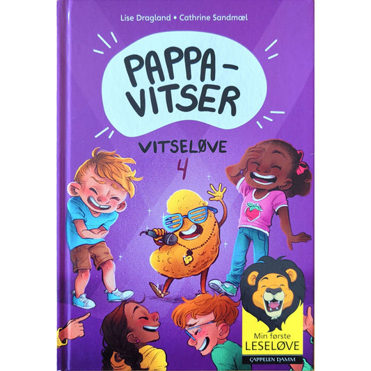 Min første leseløve - Vitseløve 4 - Pappavitser - brukte barnebøker
