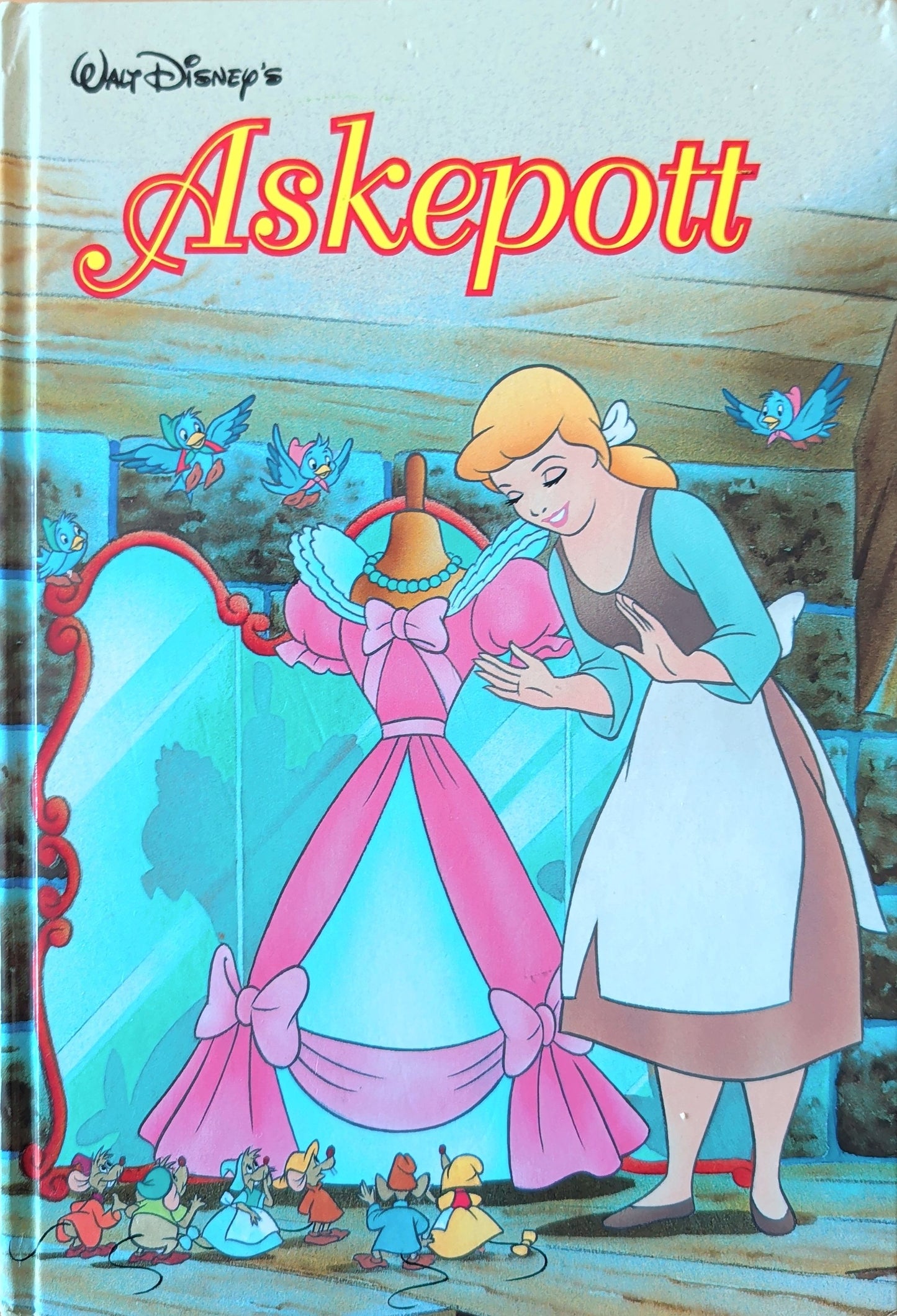 Disney's: Askepott. Brukte bøker fra Donald Duck's bokklubb