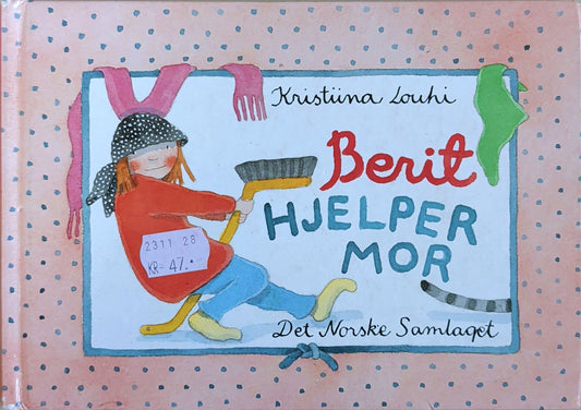 Berit hjelper mor, brukte bøker på nynorsk av Kristiina Louhi