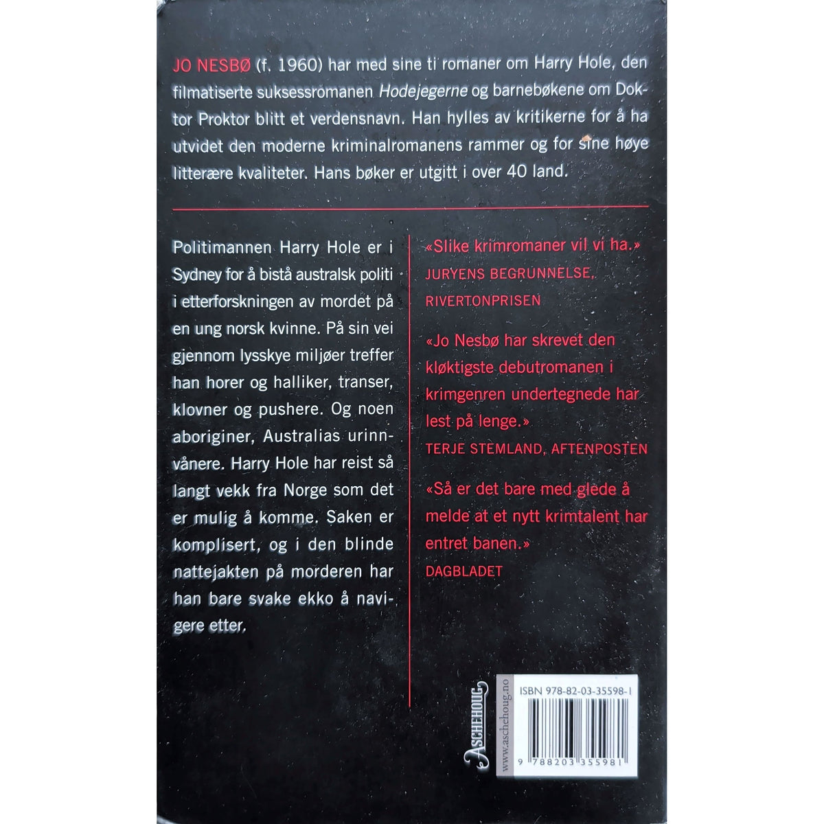 Flaggermusmannen - Harry Hole bok 1 - Brukte bøker av Jo Nesbø