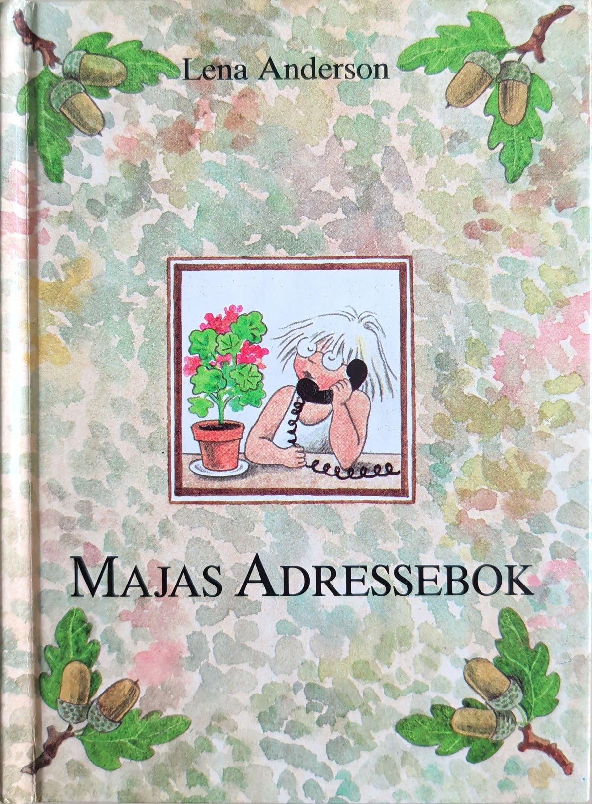 Majas adressebok, brukte bøker illustrert av Lena Anderson