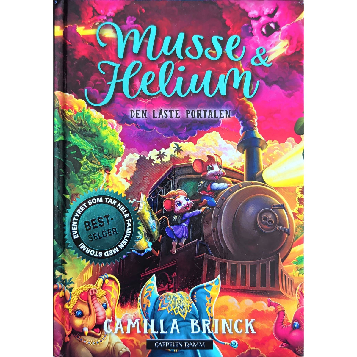 Musse og Helium 9 - Den låste portalen - Brukte barnebøker av Camilla Brinck