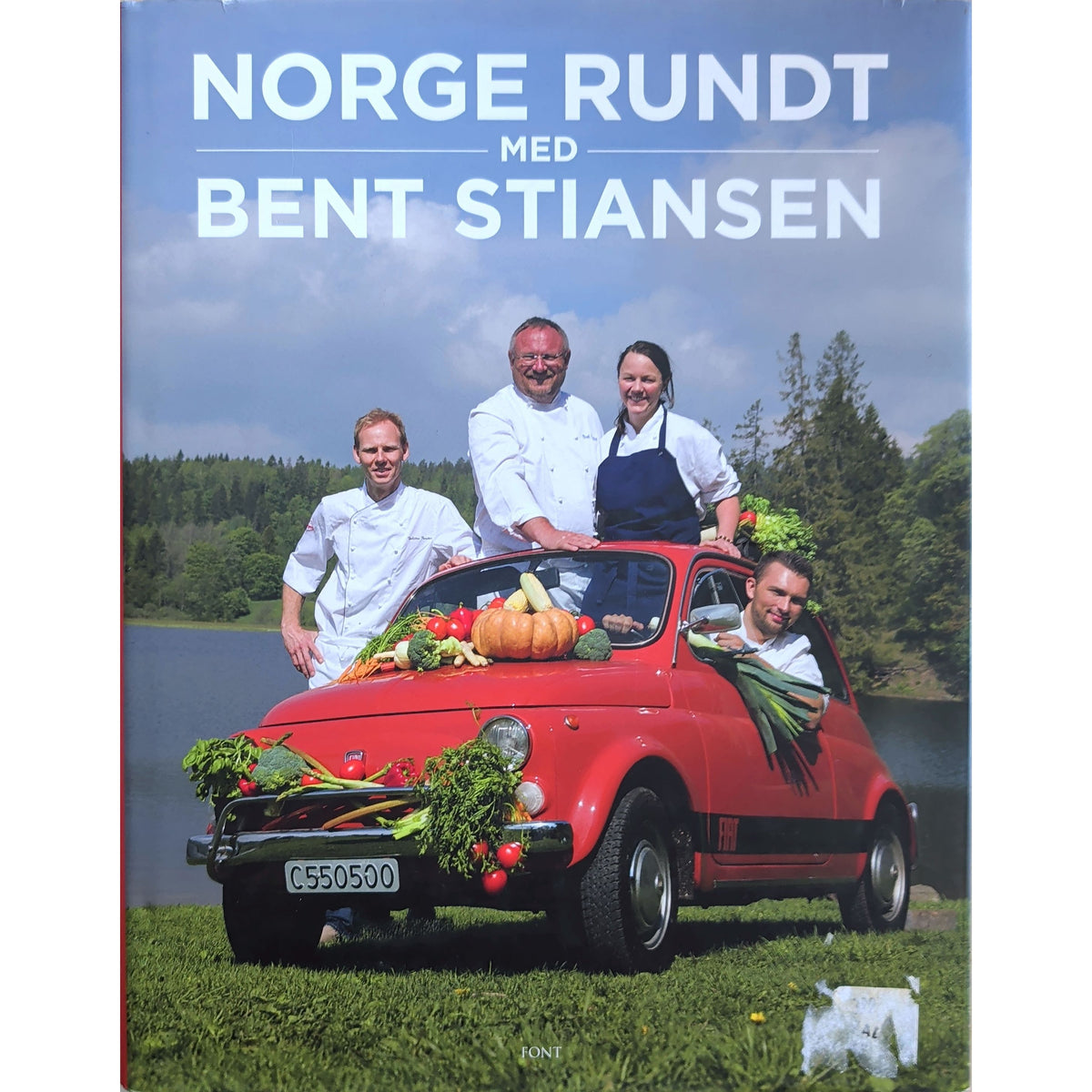 Norge rundt med Bent Stiansen. Brukte kokebøker av Bent Stiansen.