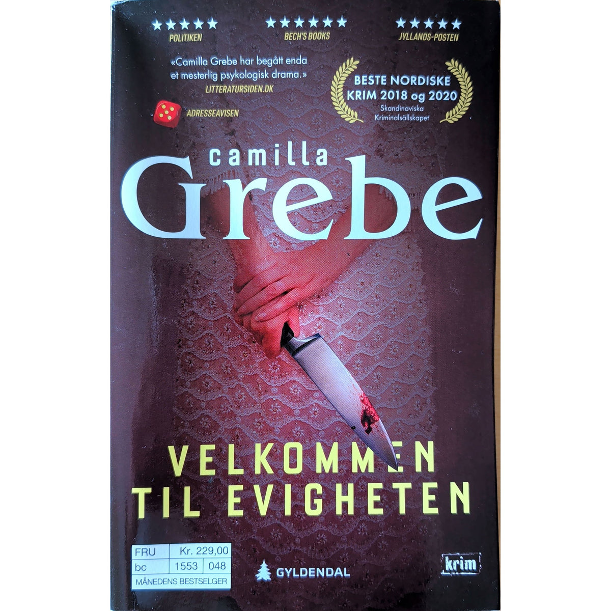 Jentene og mørket 6 - Velkommen til evigheten. Brukte bøker av Camilla Grebe