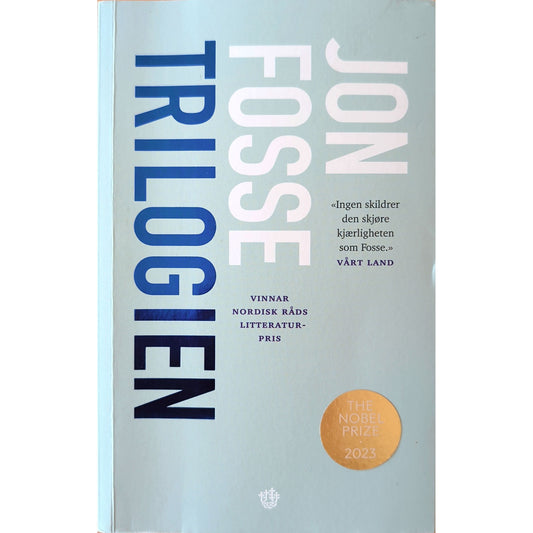 Trilogien. Brukte bøker av Jon Fosse. Inventaret bokhandel