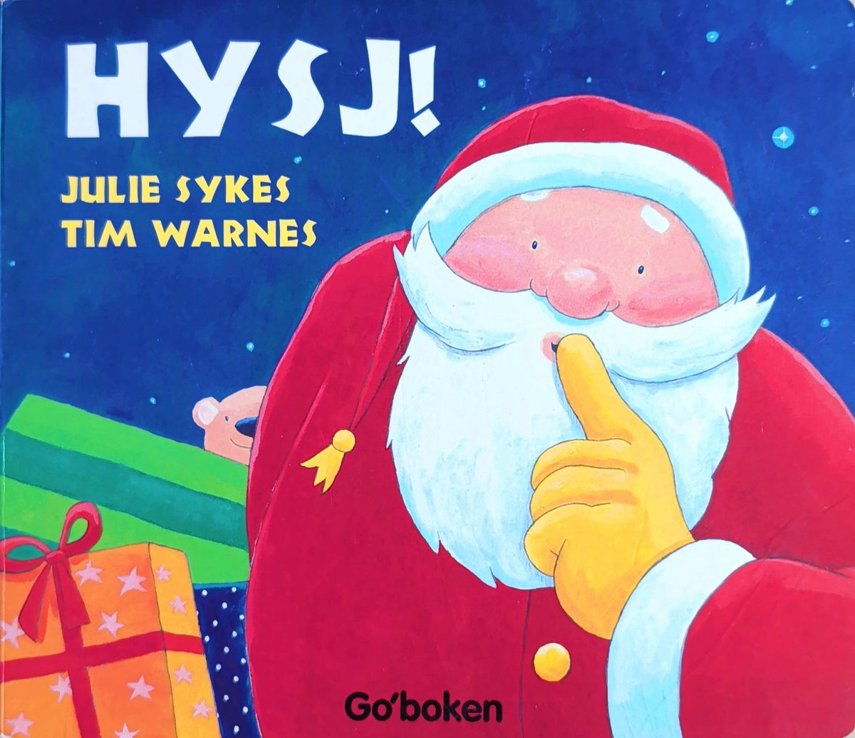 Hysj! Brukte julebøker av Julie Sykes. Inventaret bruktbokhandel