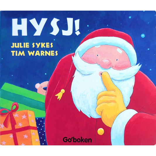 Hysj! Brukte julebøker av Julie Sykes. Inventaret bruktbokhandel