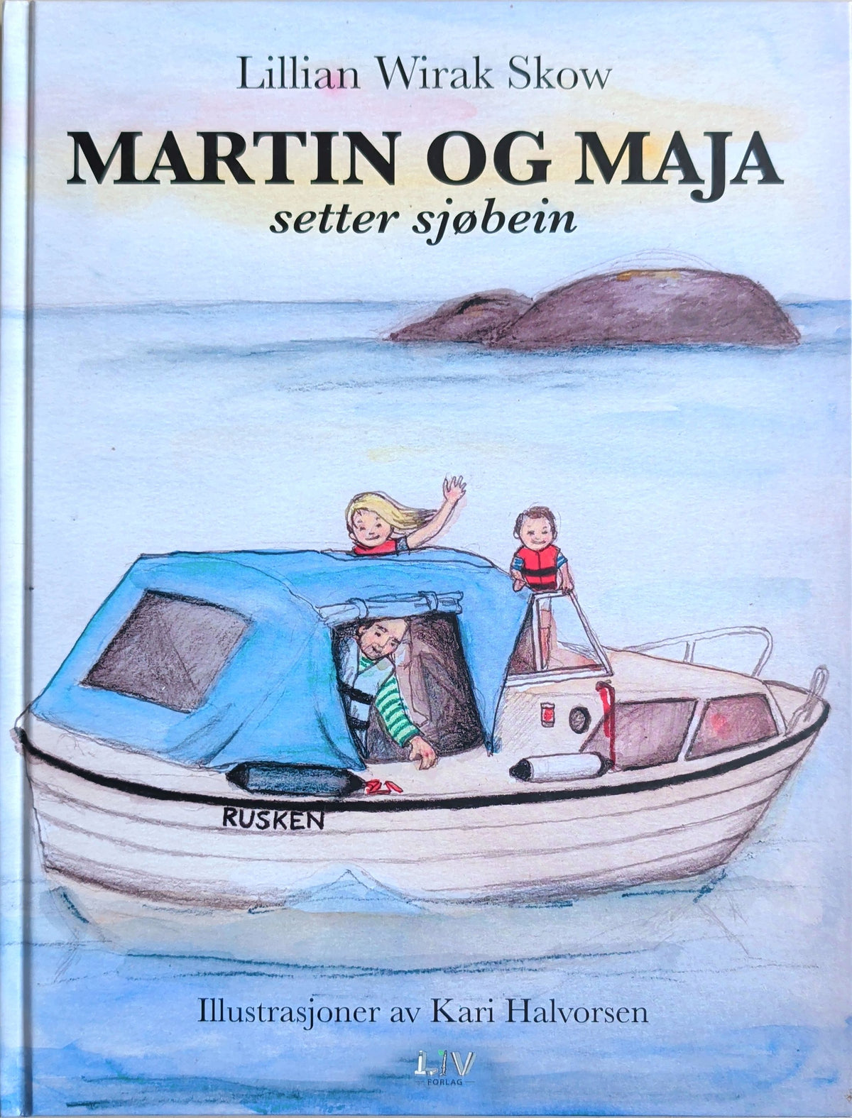 Martin og Maja setter sjøbein, brukte bøker av Lillian Wirak Skow