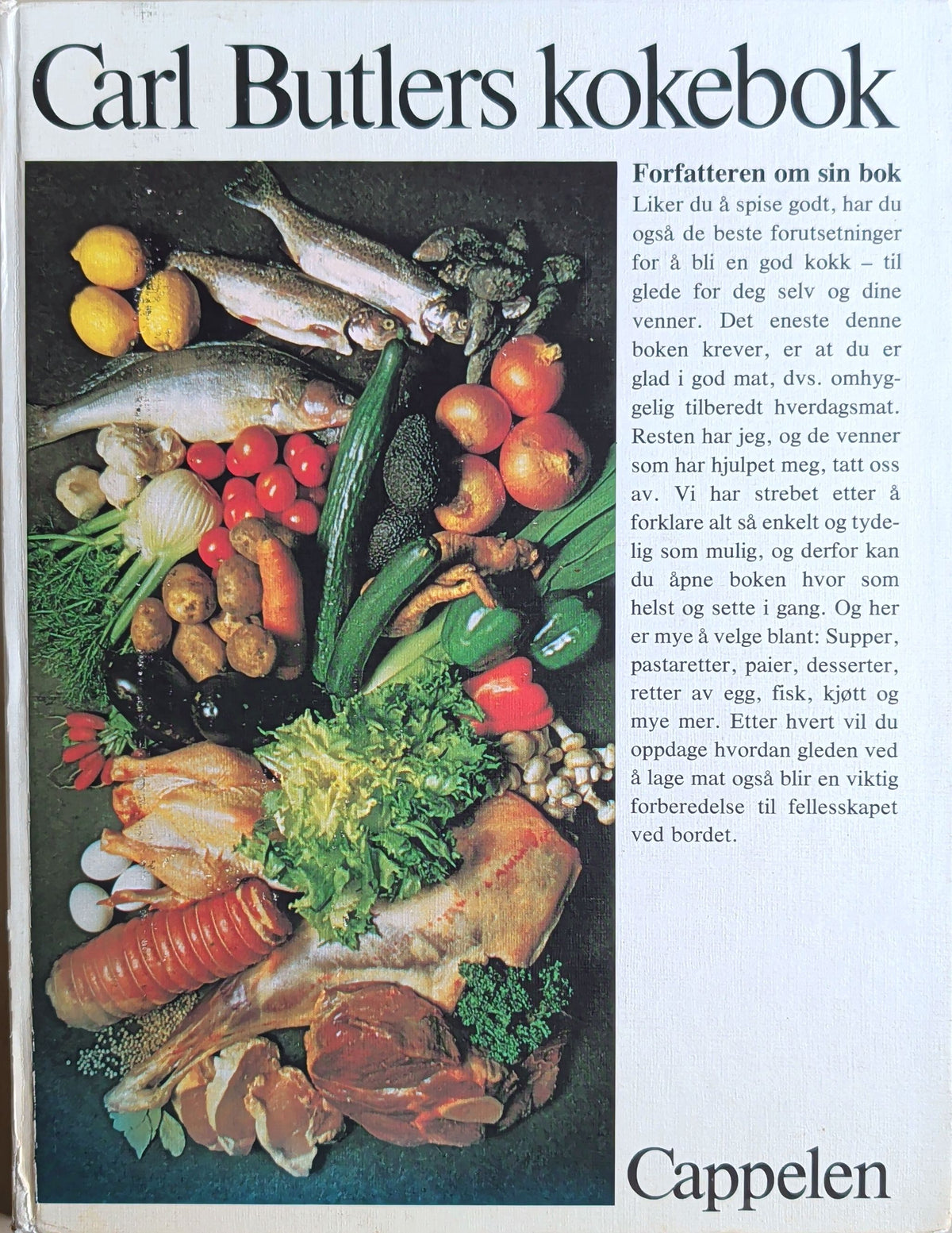 Carl Butlers kokebok. Brukt bok av Carl Butler hos Inventaret