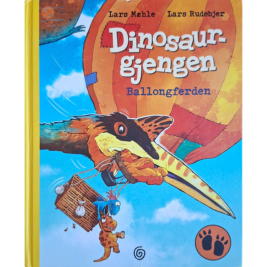 Dinosaurgjengen 12 - Ballongferden, brukte bøker av Lars Mæhle og Lars Rudebjer