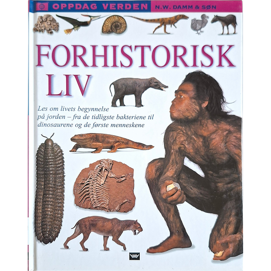 Forhistorisk liv, brukte bøker i Oppdag verden serien. Fakta. Bruktbokhandel