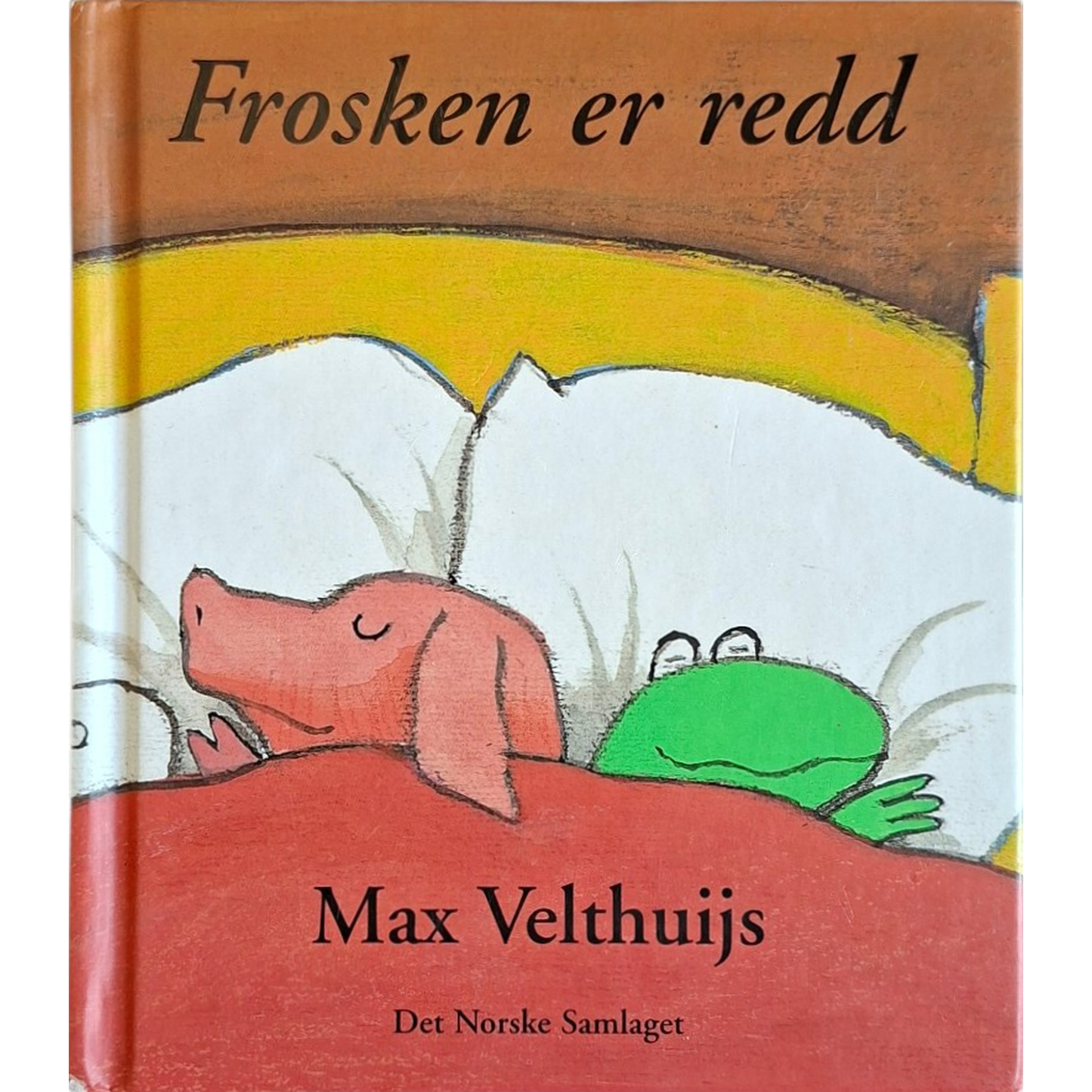 Frosken er redd, brukte bøker av Max Velthuijs. Bruktbokhandel