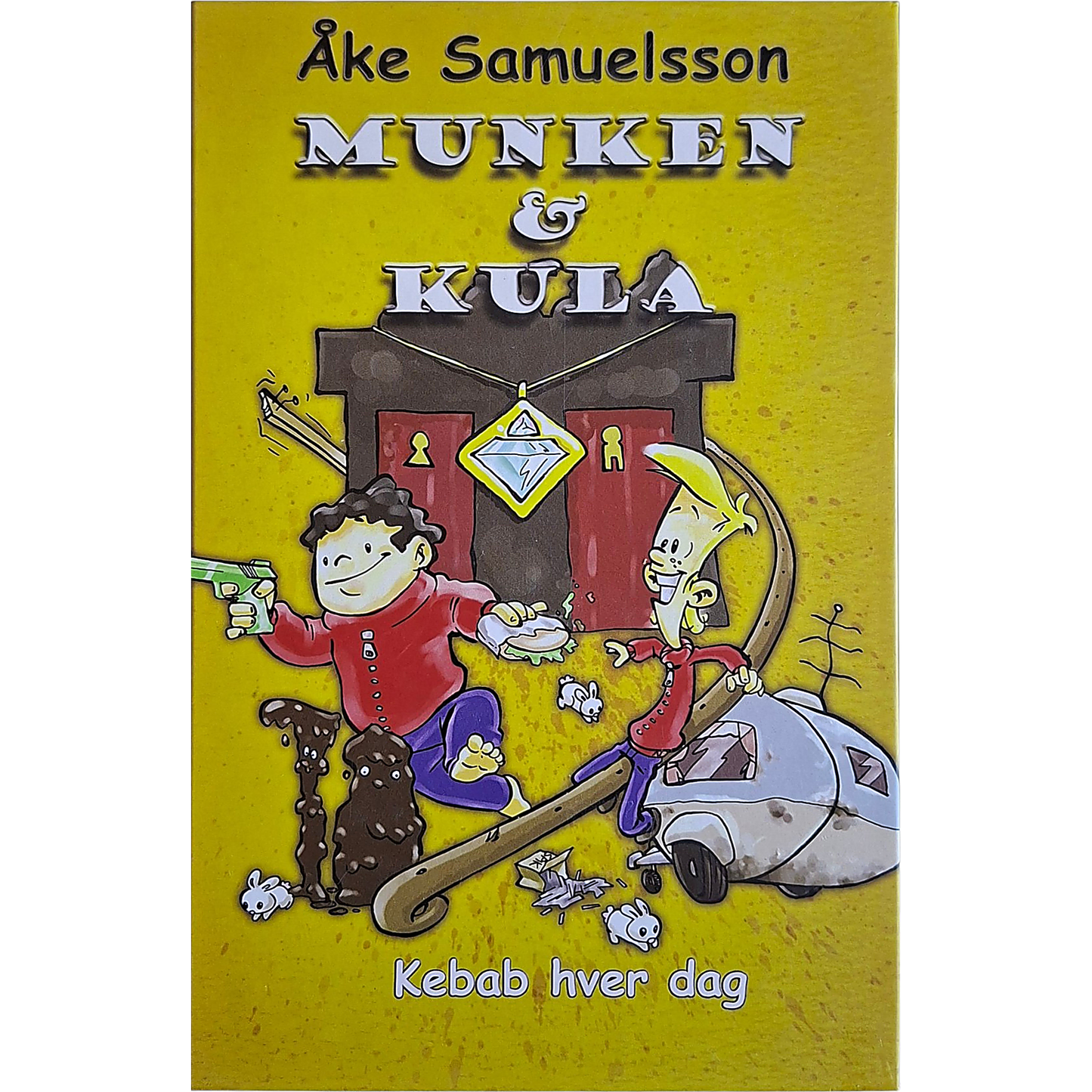 Munken & Kula 2 - Kebab hver dag, brukte bøker av Åke Samuelsson