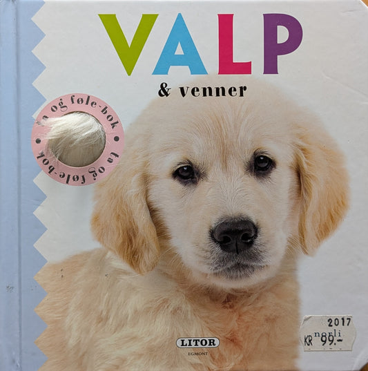 Valp & venner! Brukte bøker om hunder med ta-og-føle felt