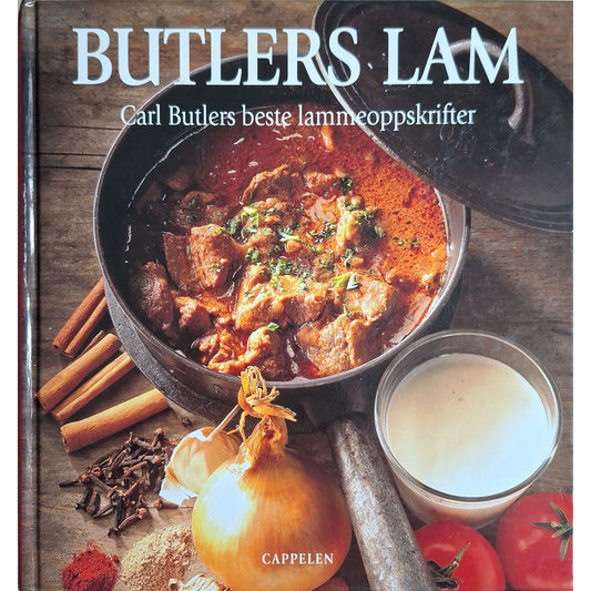 Butlers lam. Brukt kokebok av Carl Butler