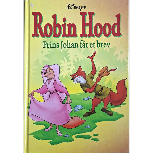 Disney's: Robin Hood - Prins Johan får et brev. Brukte bøker