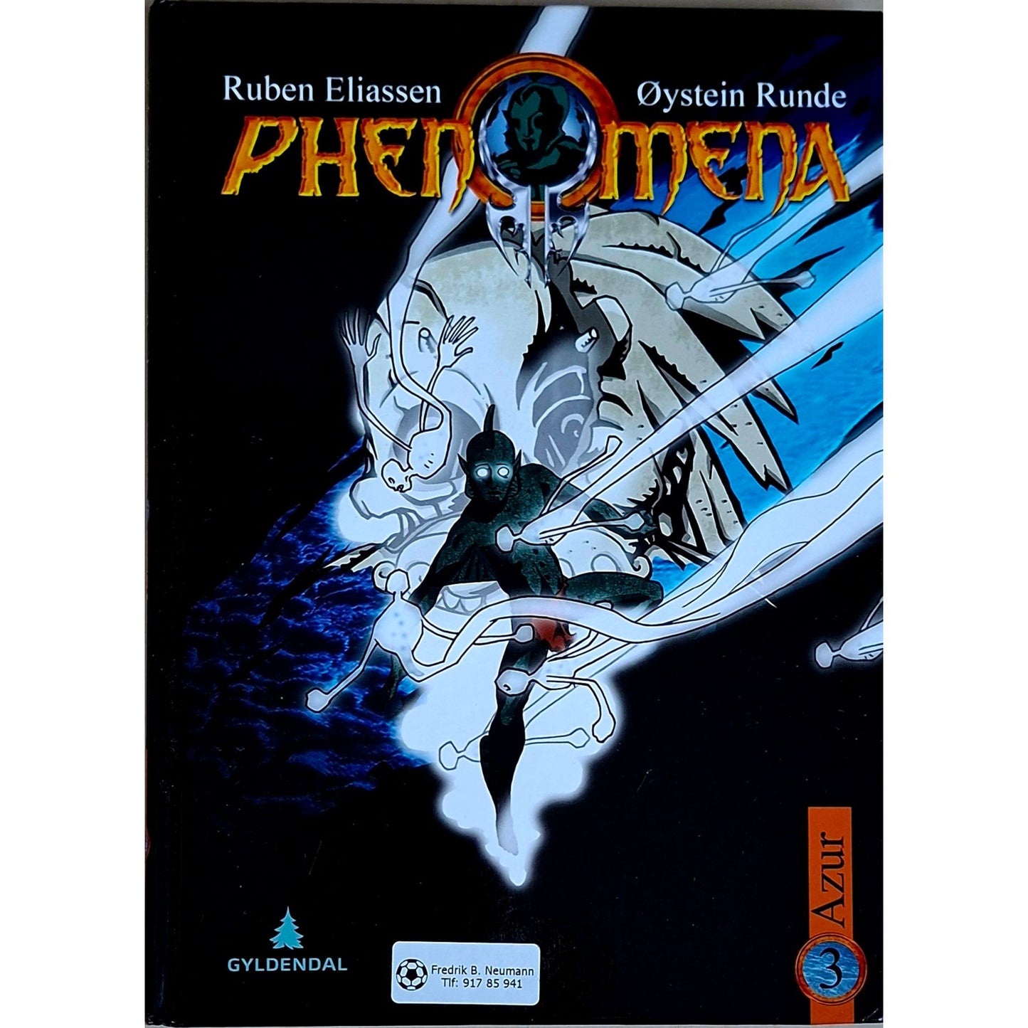 Phenomena Azur bok 3, brukte bøker av Ruben Eliassen