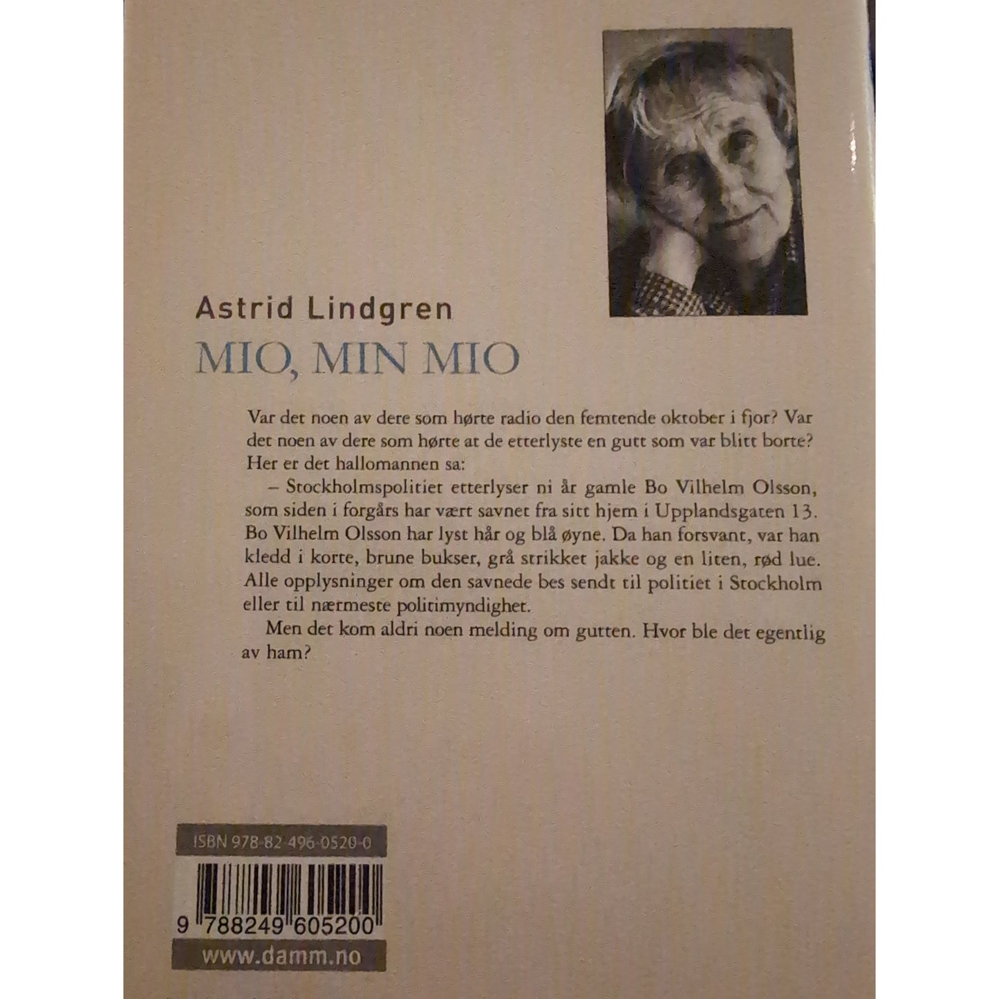 Lindgren, Astrid: Mio, min Mio