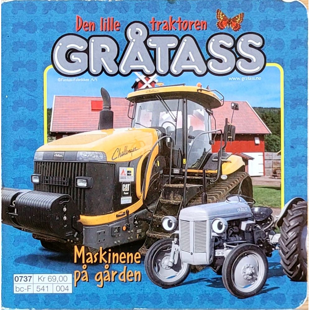 Den lille traktoren Gråtass - Maskinene på gården, brukte bøker