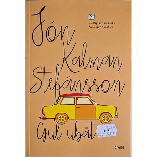 Gul ubåt. Brukte bøker av Jón Kalman Stéfansson