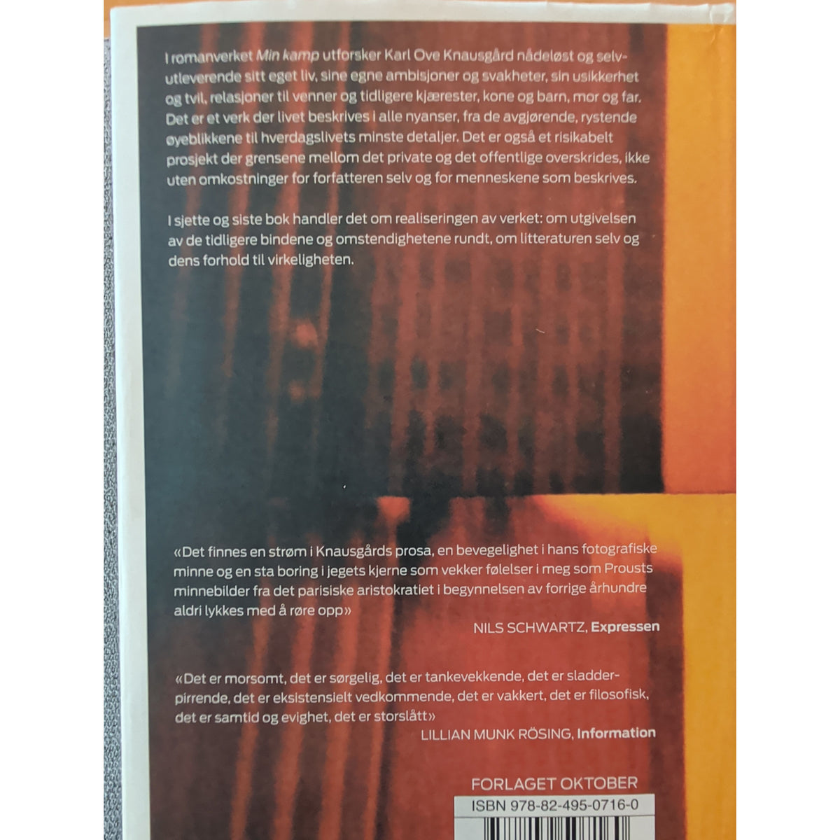 Knausgård, Karl Ove: Min kamp 6