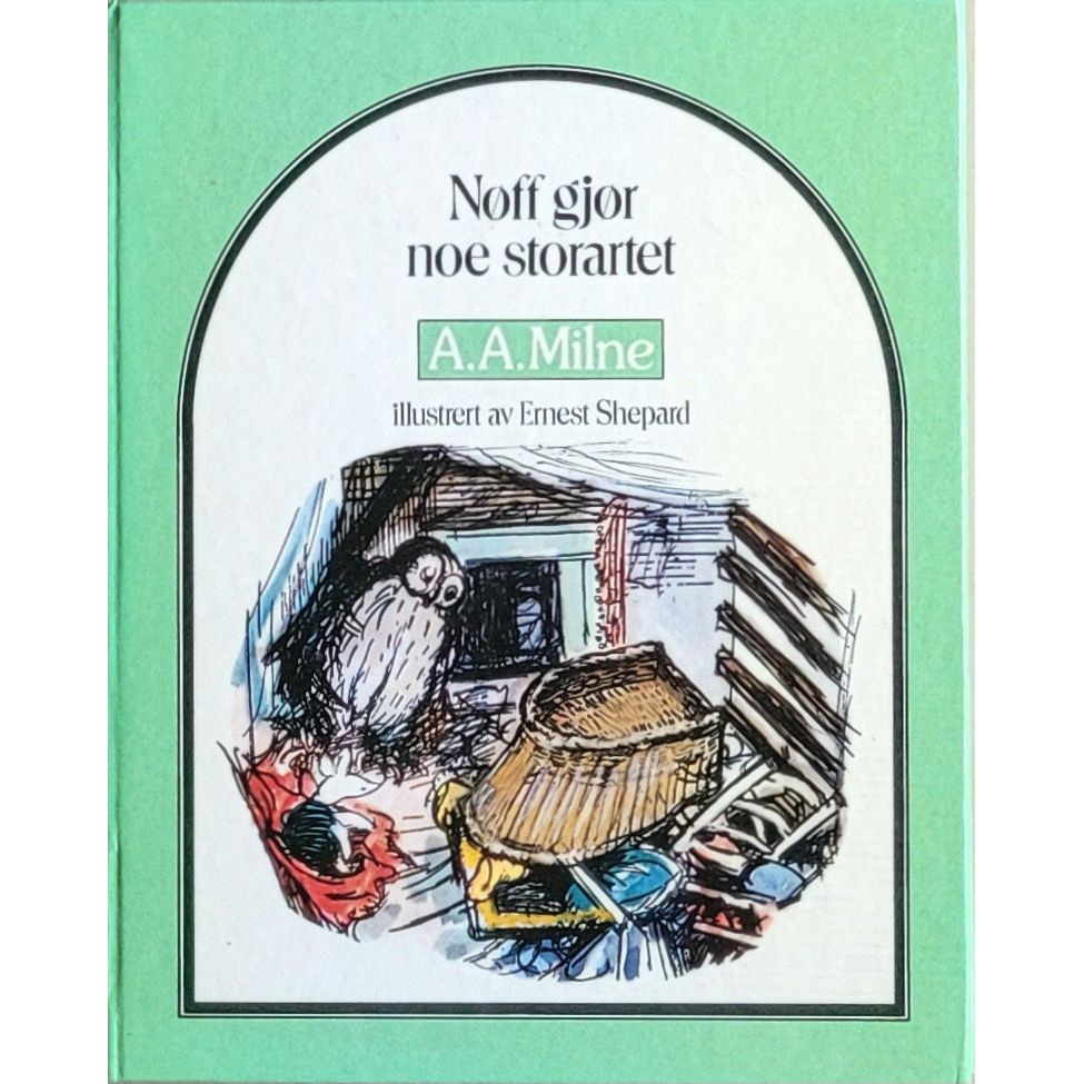 Nøff gjør noe storartet, brukte bøker av A.A. Milne