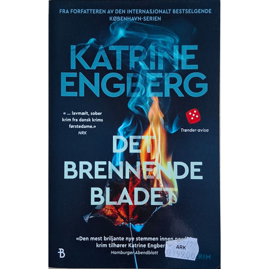 Det brennende bladet. Brukte bøker av Katrine Engberg hos Inventaret