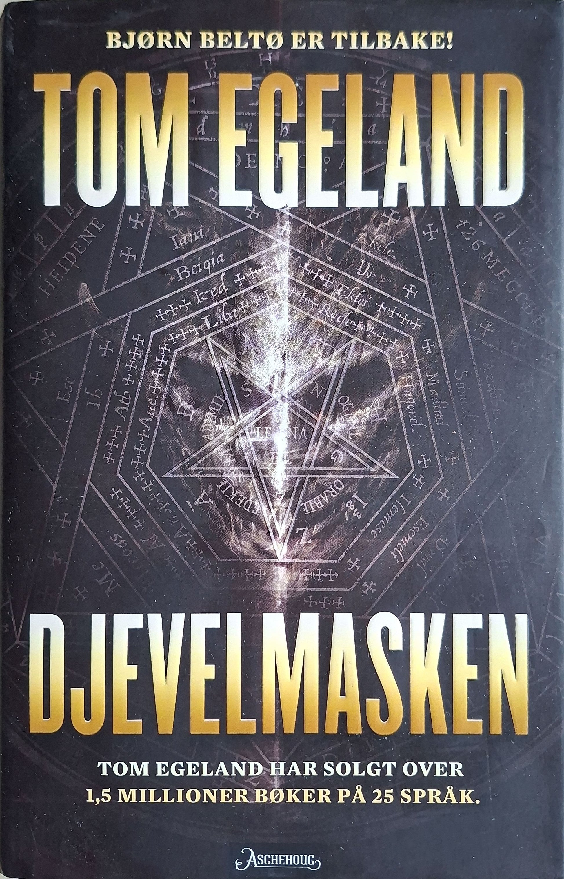 Bjørn Beltø 6 - Djevelmasken, brukte krimbøker Tom Egeland