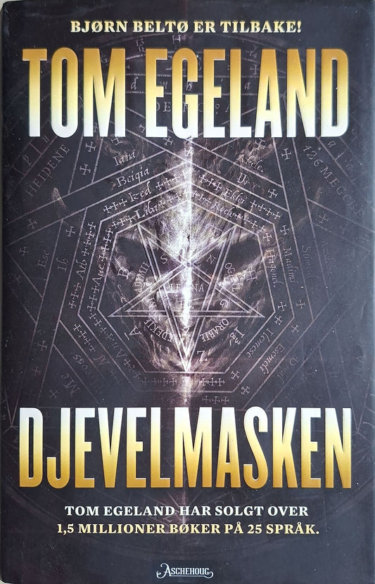 Bjørn Beltø 6 - Djevelmasken, brukte krimbøker Tom Egeland
