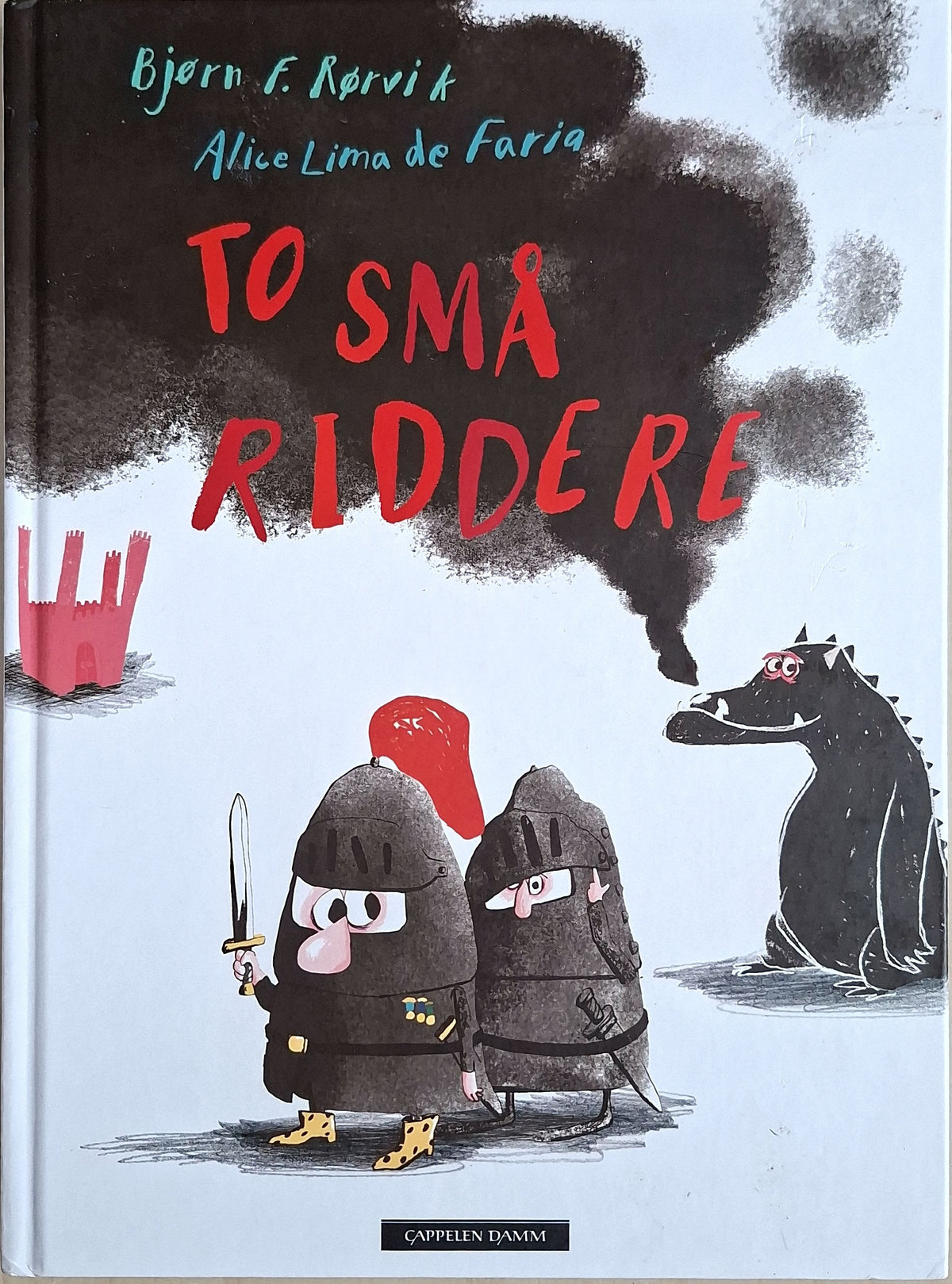 To små riddere, brukte bøker av Bjørn F. Rørvik og Alice Lima de Faria