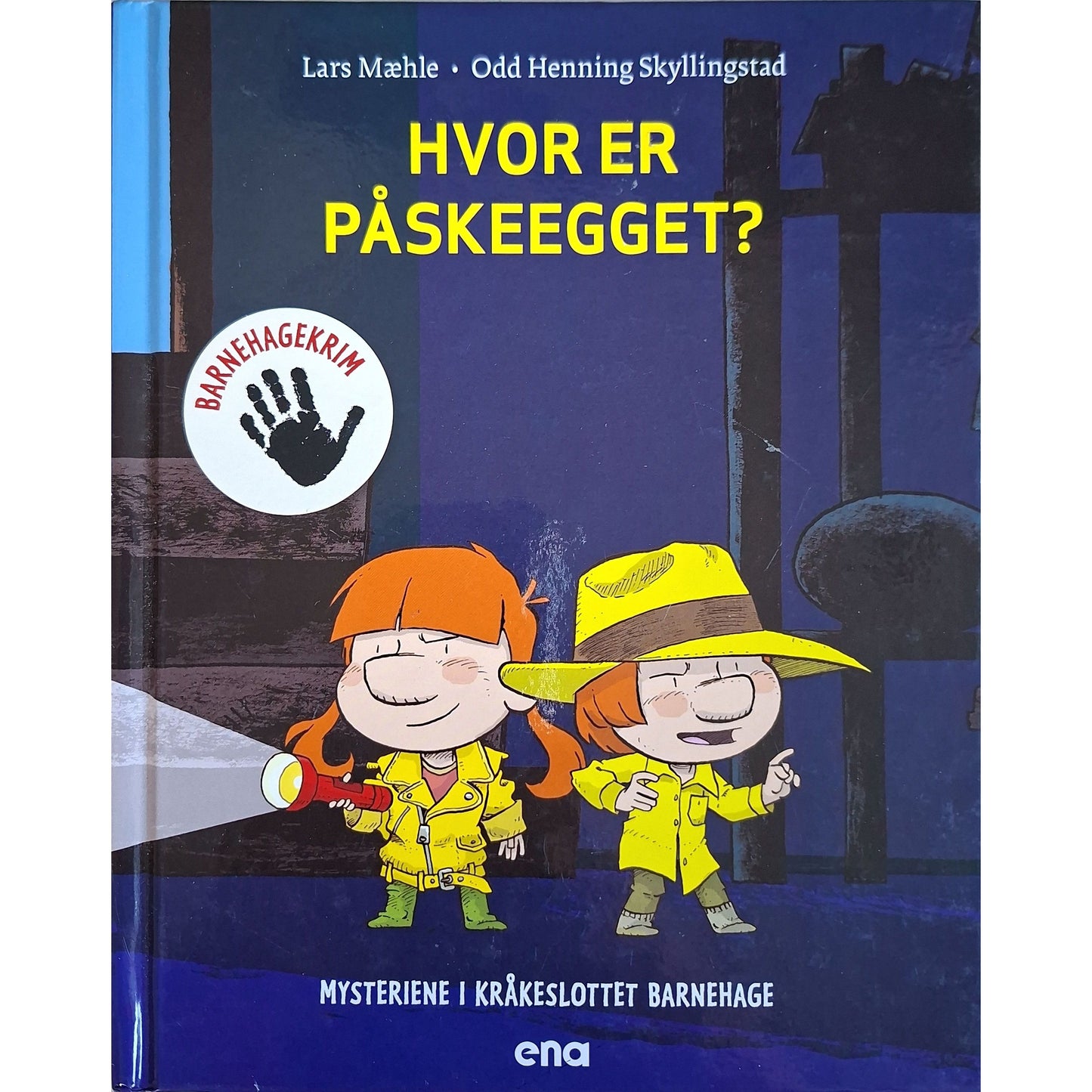 Mysteriene i Kråkeslottet barnehage - Hvor er påskeegget, brukte bøker av Lars Mæhle