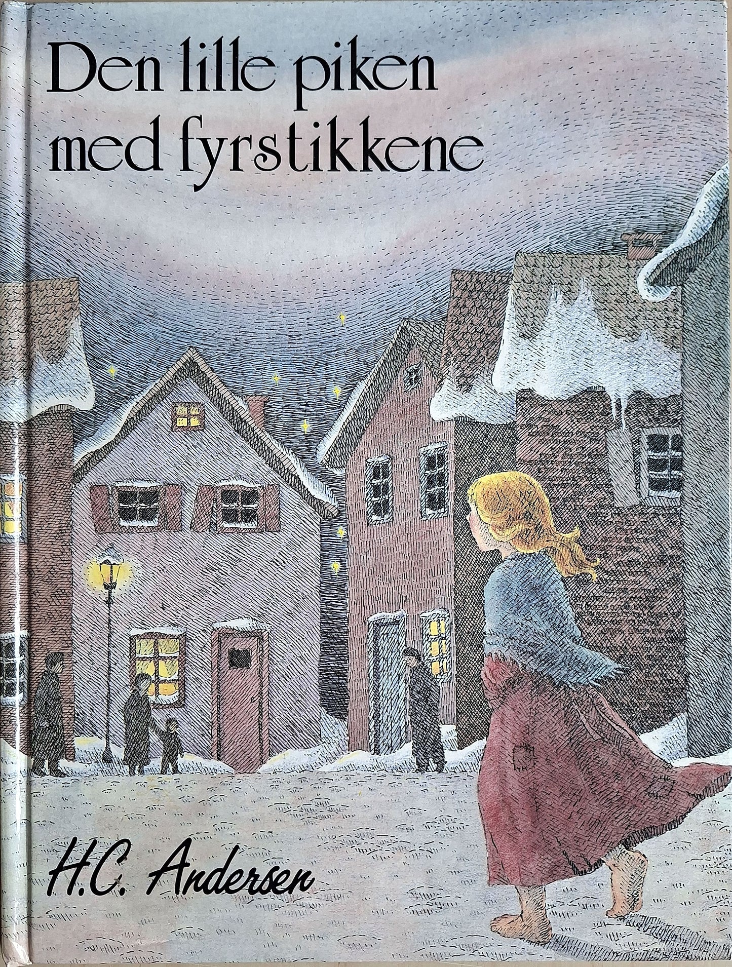 Den lille piken med fyrstikkene, brukte bøker av H.C. Andersen og Toril Marø Henrichsen