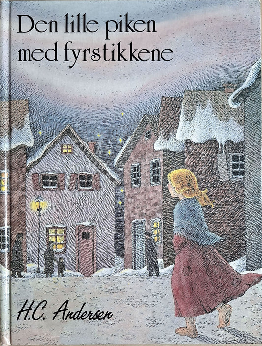 Den lille piken med fyrstikkene, brukte bøker av H.C. Andersen og Toril Marø Henrichsen