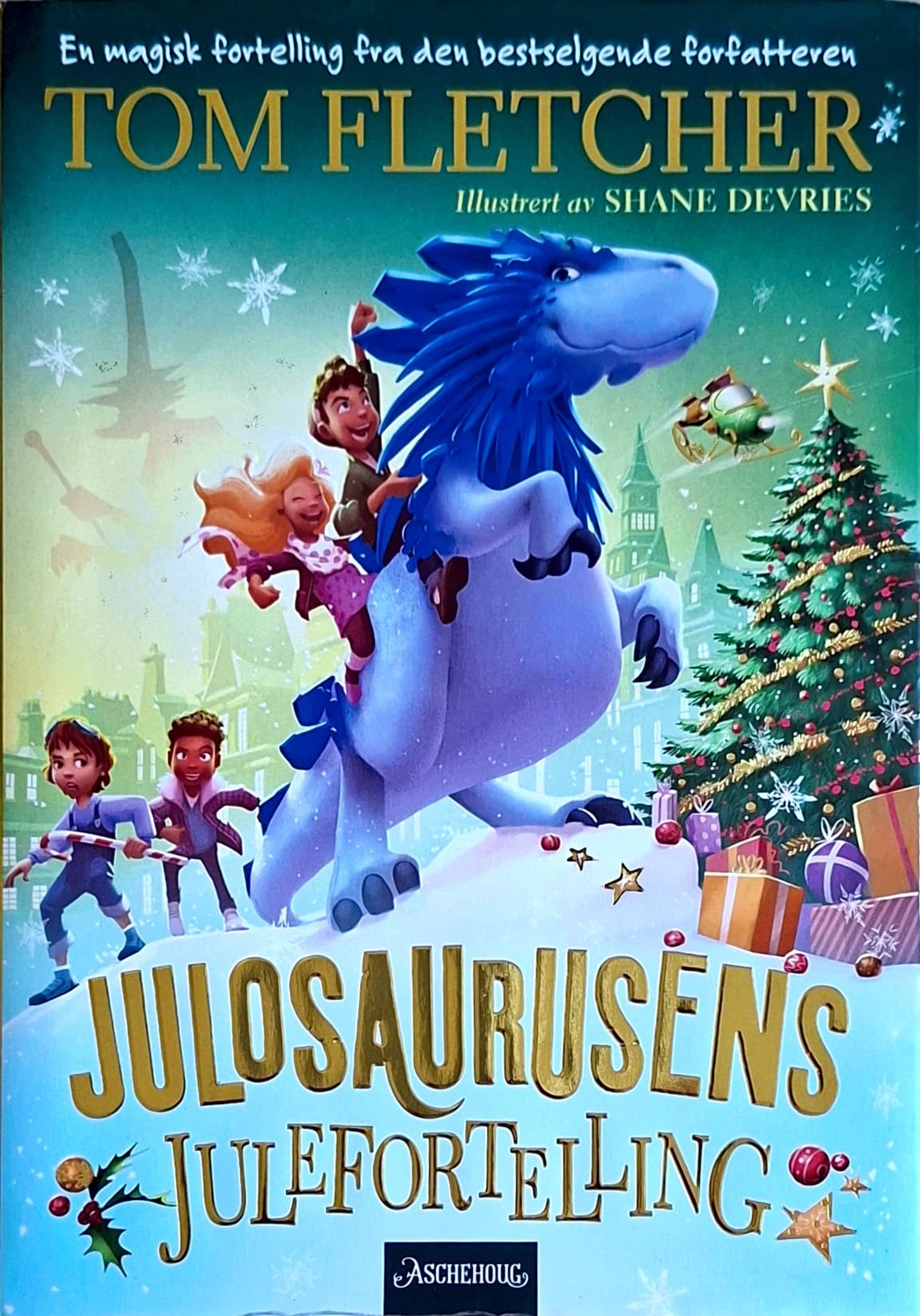 Julosaurusens julefortelling, brukte bøker av Tom Fletcher