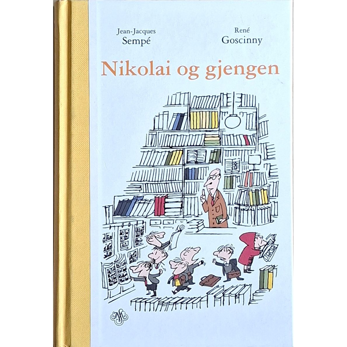 Nikolai og gjengen (4), brukte bøker av Jean Jacques Sempé og René Goscinny