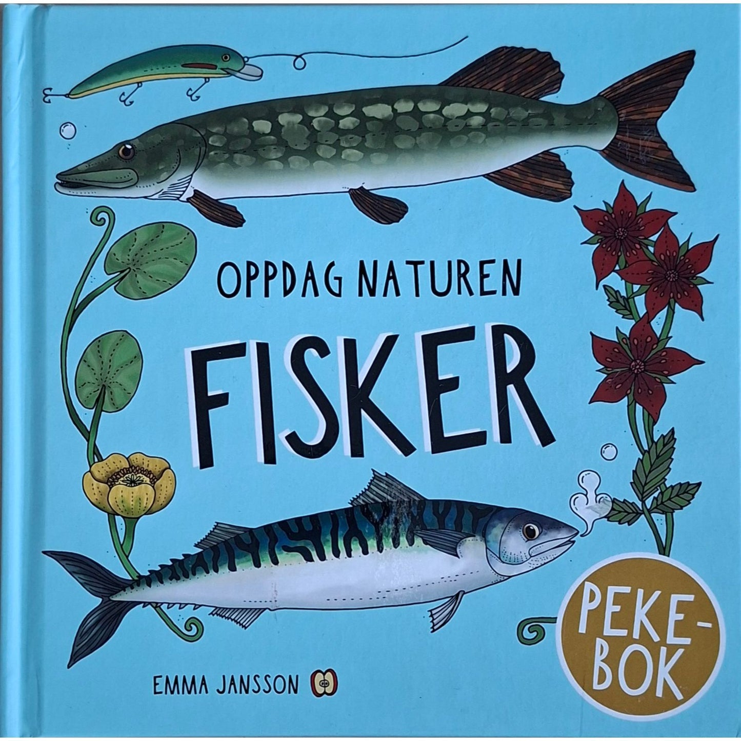 Oppdag naturen - Fisker - brukte bøker av Emma Jansson