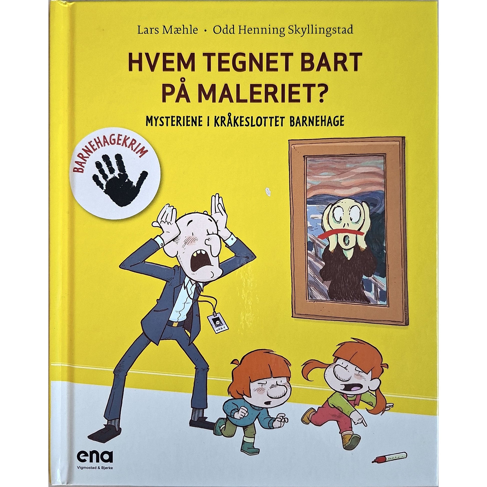Mysteriene i Kråkeslottet barnehage - Hvem tegnet bart på maleriet?, brukte bøker av Lars Mæhle