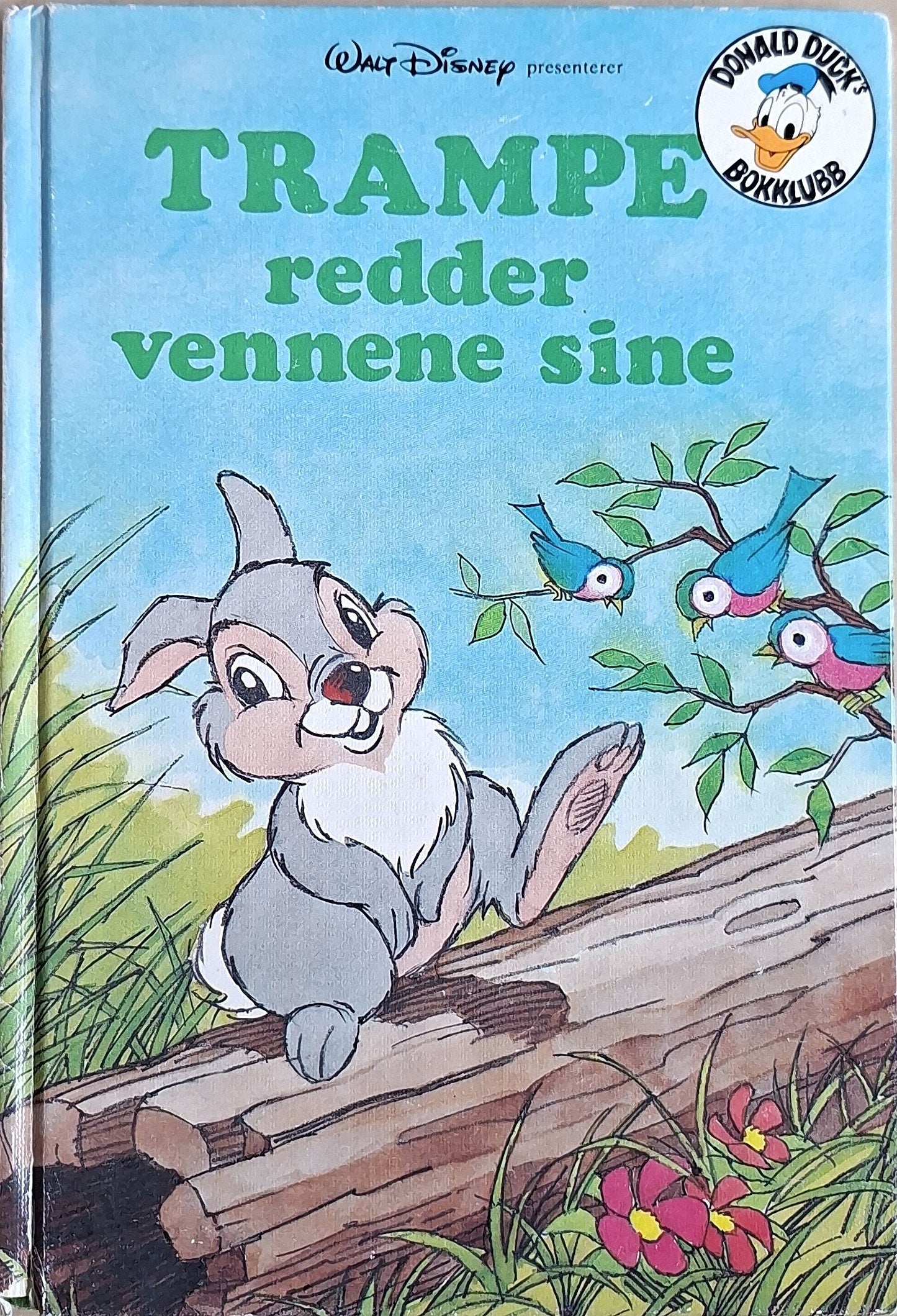 Trampe redder vennene sine. Brukte bøker fra Disney