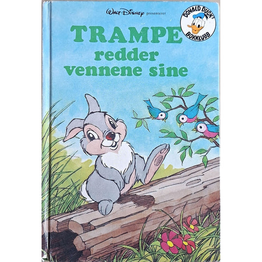 Trampe redder vennene sine. Brukte bøker fra Disney