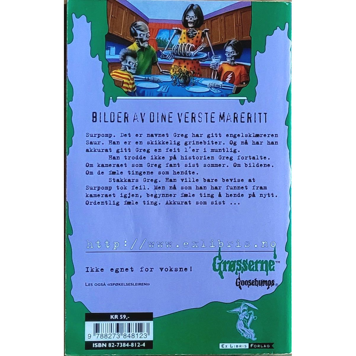 Grøsserne 44 - Smil til døden - igjen! - Brukte bøker av R.L. Stine ...
