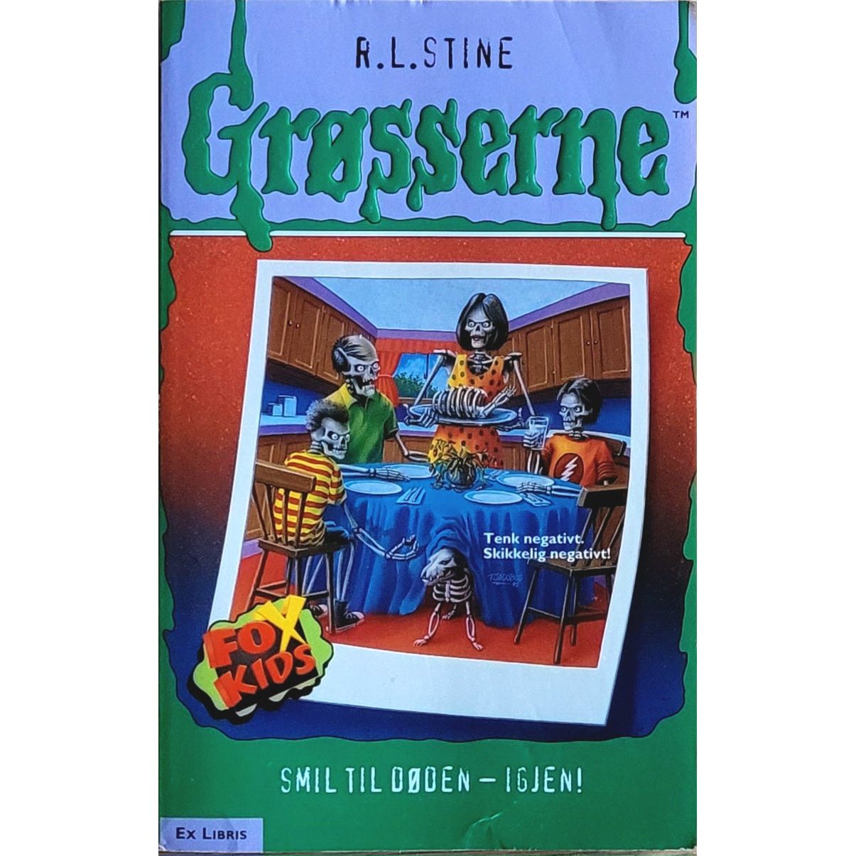 Grøsserne 44 - Smil til døden - igjen! - Brukte bøker av R.L. Stine