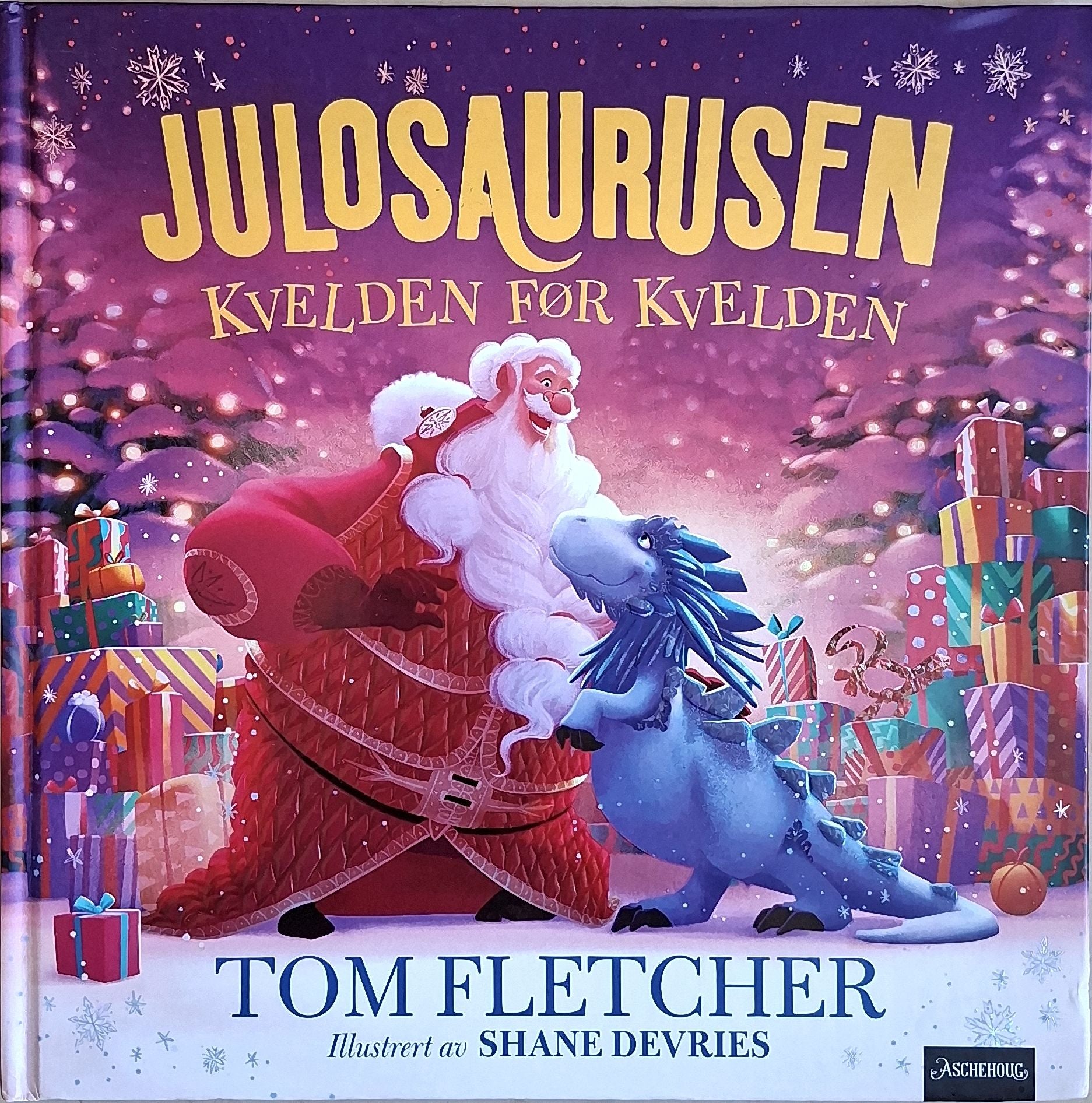 Julosaurusen - Kvelden før kvelden, brukte bøker av Tom Fletcher
