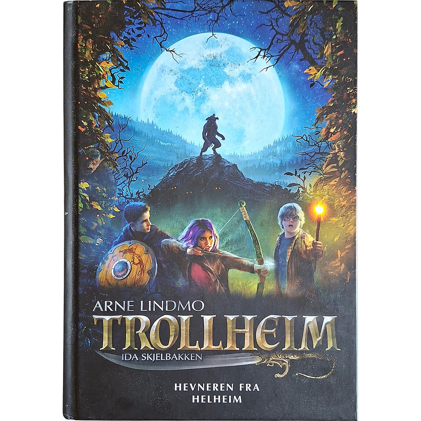 Trollheim 2 - Hevneren fra helheim, brukte bøker av Arne Lindmo