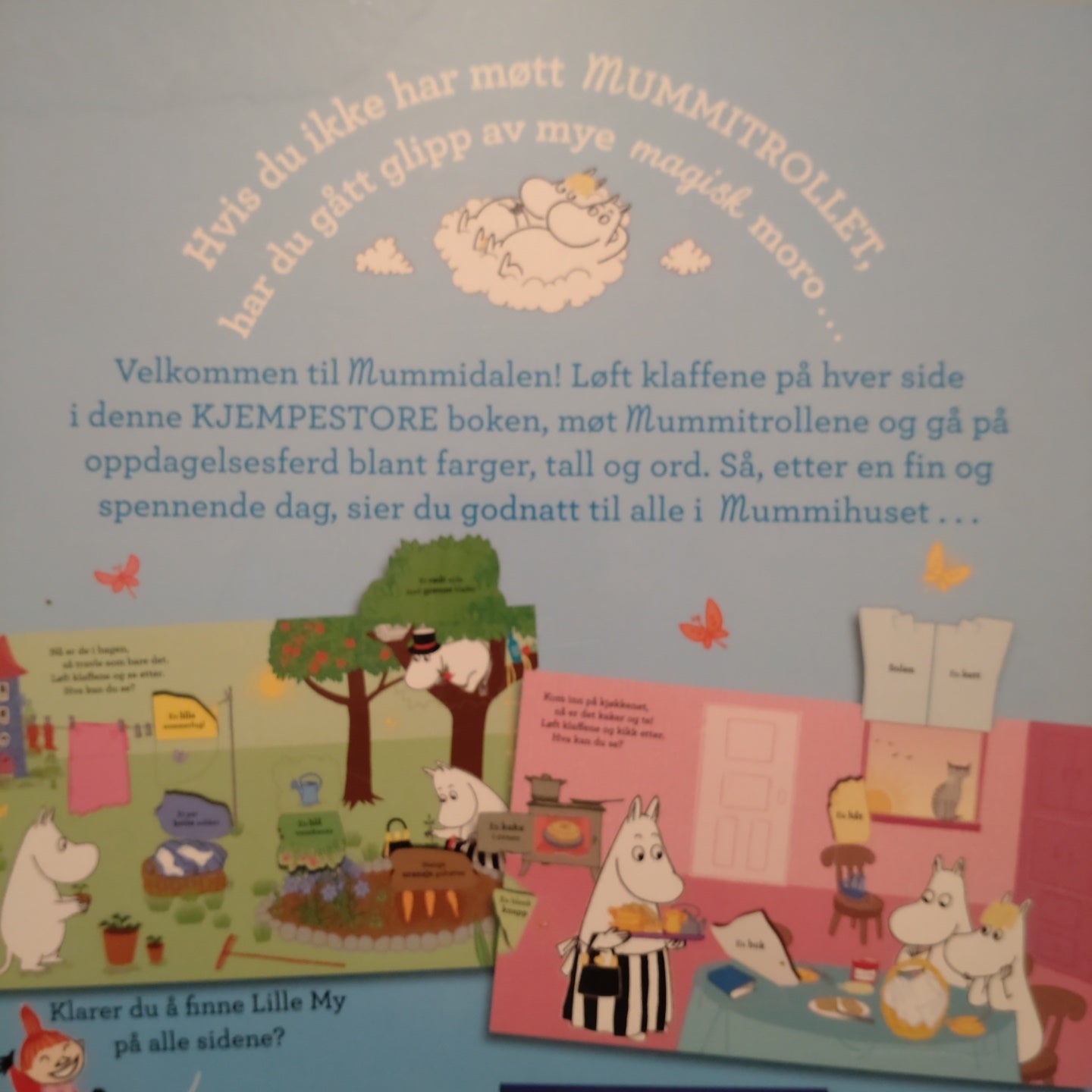 Mummitrollets kjempestore klaffebok