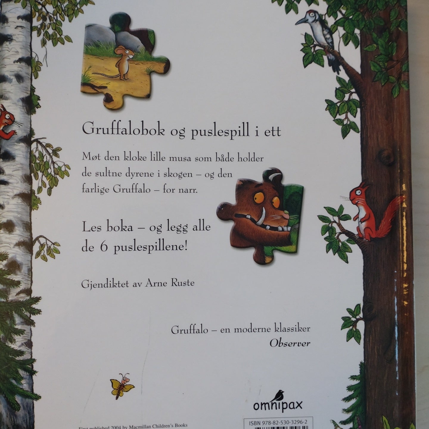 Donaldson, Julia: Gruffalo puslebok