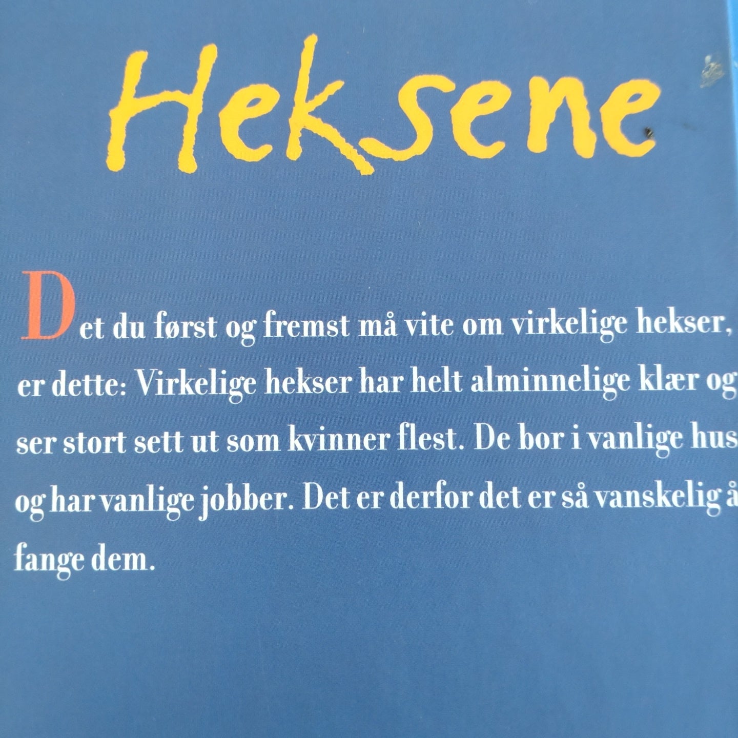 Dahl, Roald: Heksene