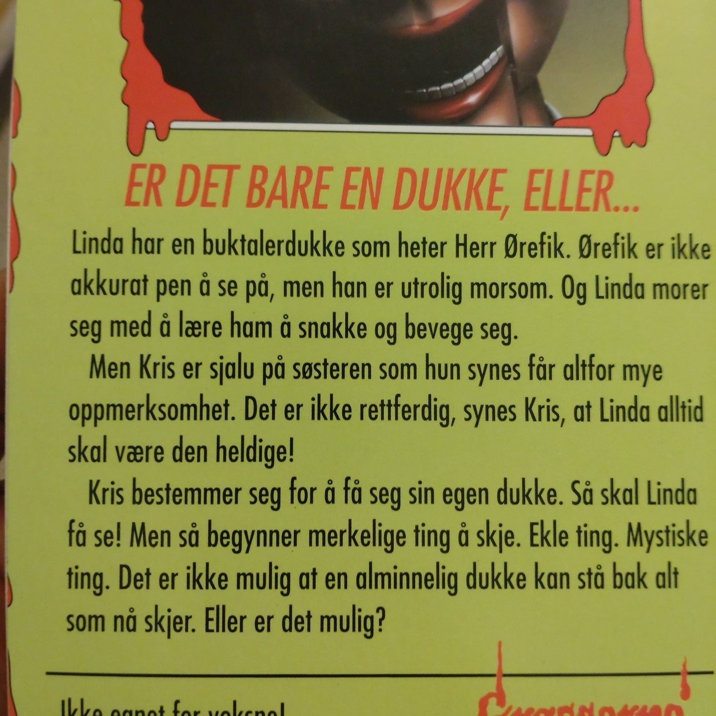 Stine, R.L.: Grøsserne 7 - Den levende dukken